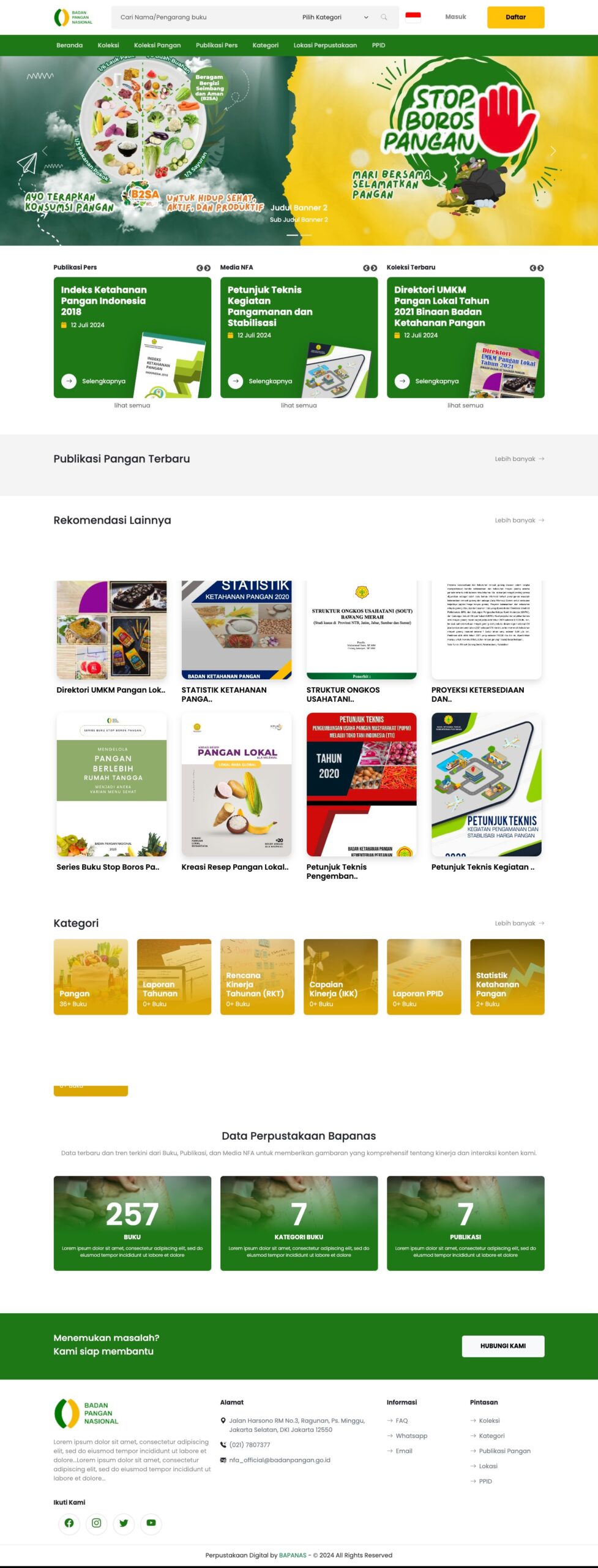 Beranda-Perpustakaan-Digital-Badan-Pangan-Nasional-BAPANAS-