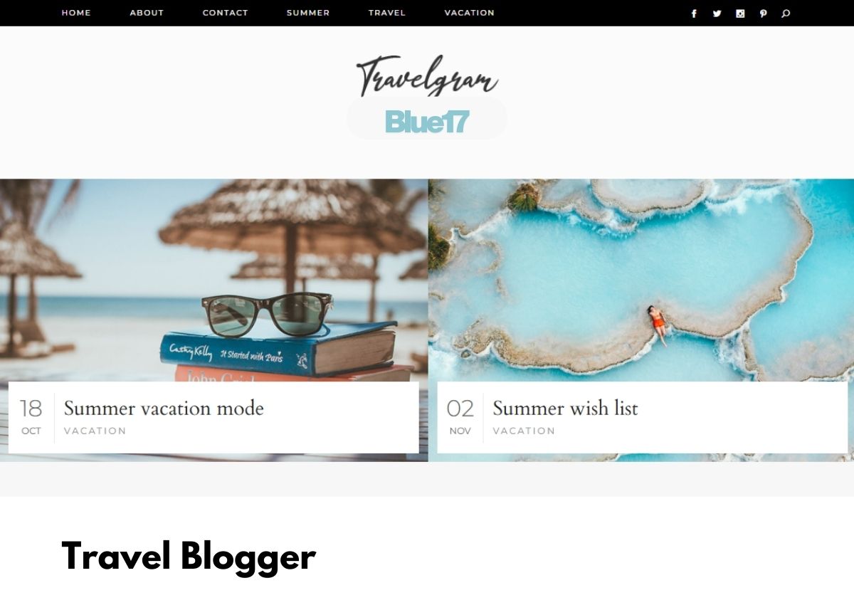 Travel Blogger